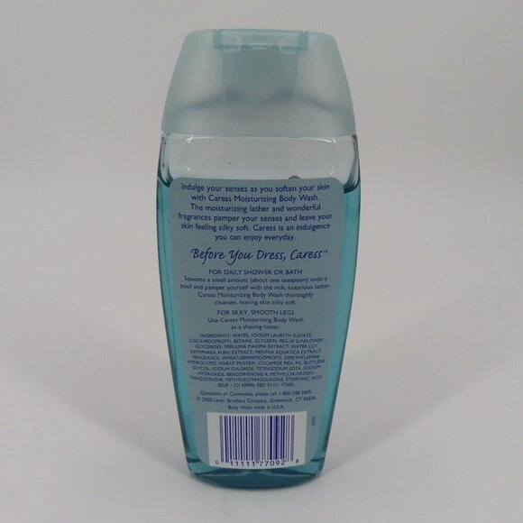 Caress Waterfresh Breeze Moisturizing Body Wash 12 Oz 2000 UPC 011111770928 NEW - Picture 5 of 9